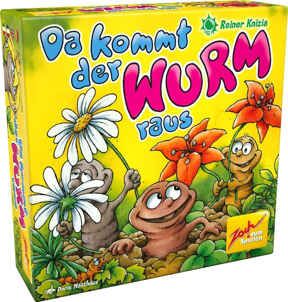 Da kommt der Wurm raus!