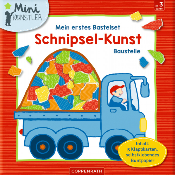 Mein erstes Bastelset - Schnipsel-Kunst Baustelle