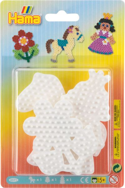 Stiftplatten Prinzessin/Blume/Pony