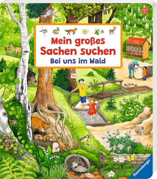 Mein großes Sachen suchen: Bei uns im Wald