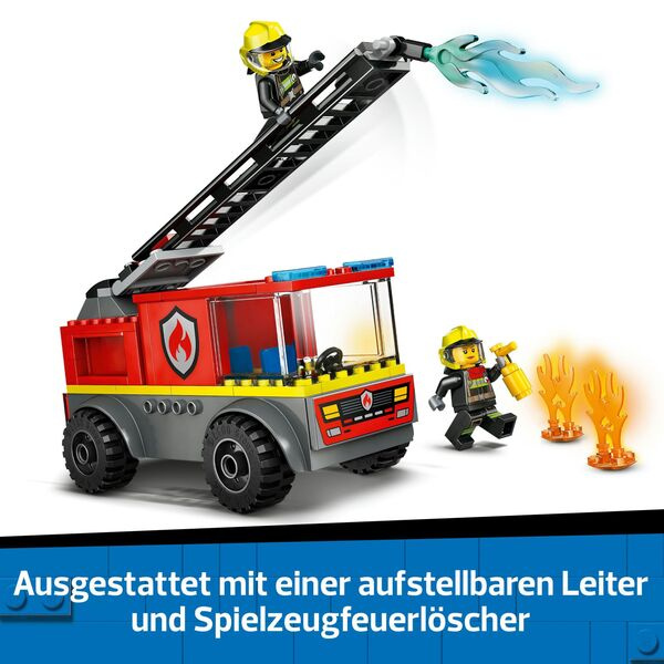 City Feuerwehrleiterfahrzeug