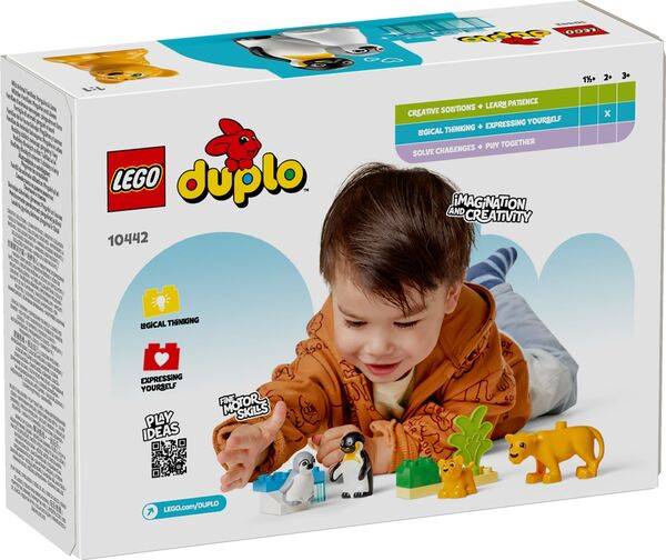 Duplo Wildtier-Familien: Pinguine und Löwen