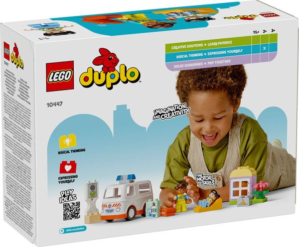 Duplo Rettungswagen mit Fahrer