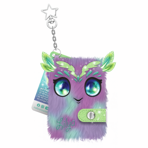 Fuzzy Mini-Notizbuch, sortiert