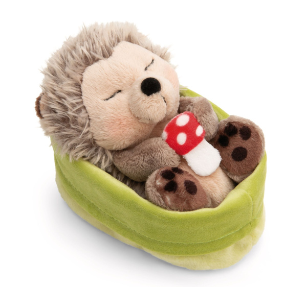 Sleeping Pets - Igel mit Fliegenpilz 12 cm