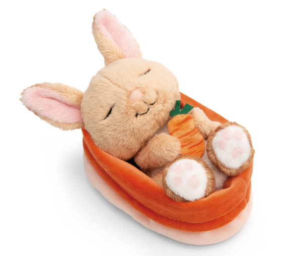 Sleeping Pets - Hase mit Karotte 12 cm