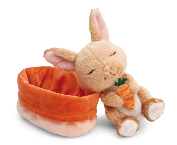 Sleeping Pets - Hase mit Karotte 12 cm