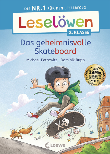 Leselöwen 2. Klasse - Das geheimnisvolle Skateboard