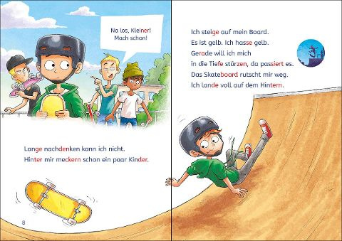 Leselöwen 2. Klasse - Das geheimnisvolle Skateboard