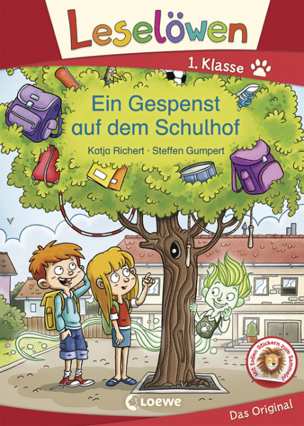 Leselöwen 1. Klasse - Ein Gespenst auf dem Schulhof