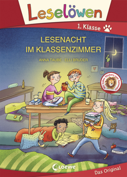 Leselöwen 1. Klasse - Lesenacht im Klassenzimmer