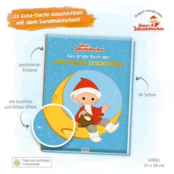 Unser Sandmännchen - Das große Buch der Gute-Nacht-Geschichten