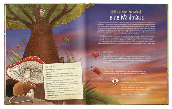 Stell dir vor, du wärst... ein Tier im Wald