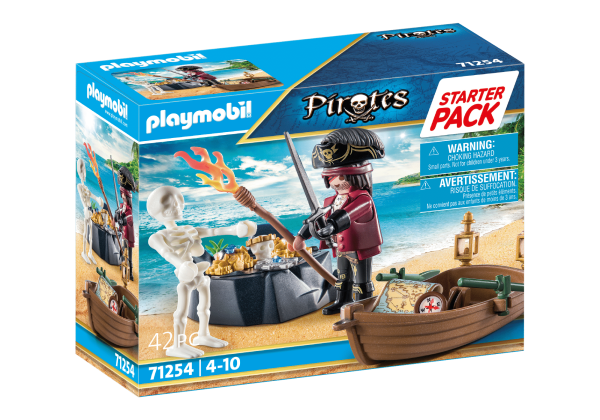 Pirates Starter Pack Pirat mit Ruderboot