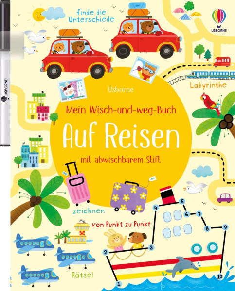Mein Wisch-und-weg-Buch: Auf Reisen