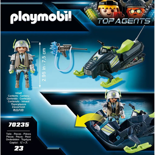 Top Agents Arctic Rebels Eisscooter