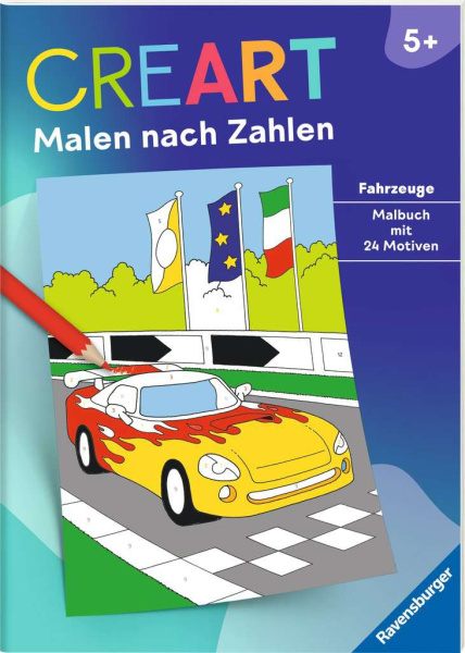 CreArt Malen nach Zahlen Fahrzeuge