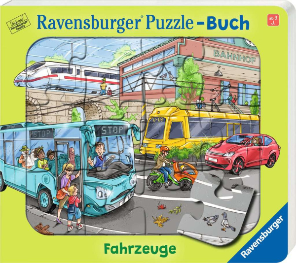 Puzzle-Buch Fahrzeuge