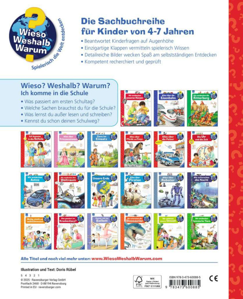 Wieso? Weshalb? Warum? - Ich komme in die Schule