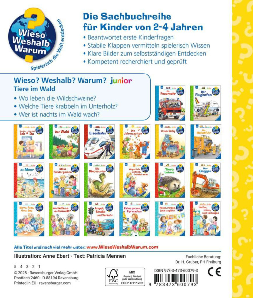 Wieso? Weshalb? Warum? junior - Tiere im Wald