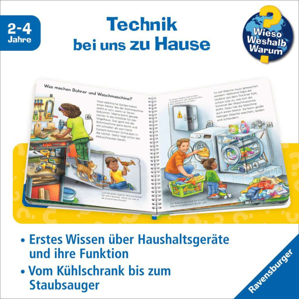 Wieso? Weshalb? Warum? junior - Bohrer, Lampe, Spülmaschine