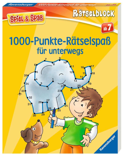 1000-Punkte-Rätselspaß für unterwegs