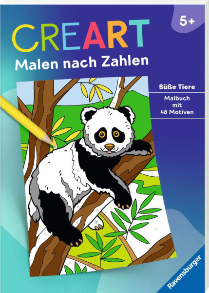 CreArt Malen nach Zahlen - Süße Tiere