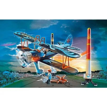 Air Stuntshow Doppeldecker Phönix