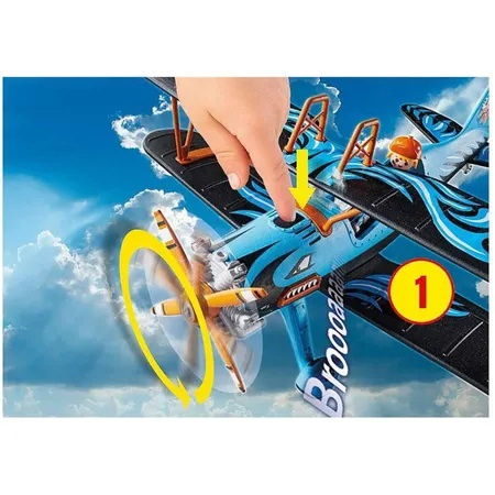 Air Stuntshow Doppeldecker Phönix