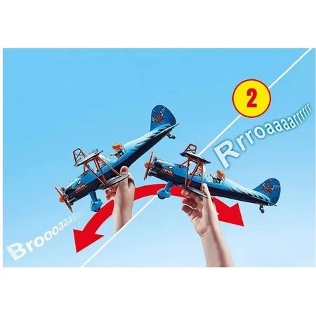 Air Stuntshow Doppeldecker Phönix