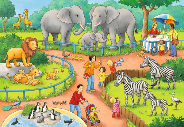 Ein Tag im Zoo (2 x 24 Teile)