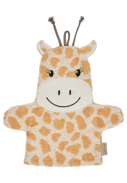 Waschhandschuh Giraffe Kaya