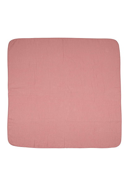 Schmusedecke Musselin Emmis Garden, rosa