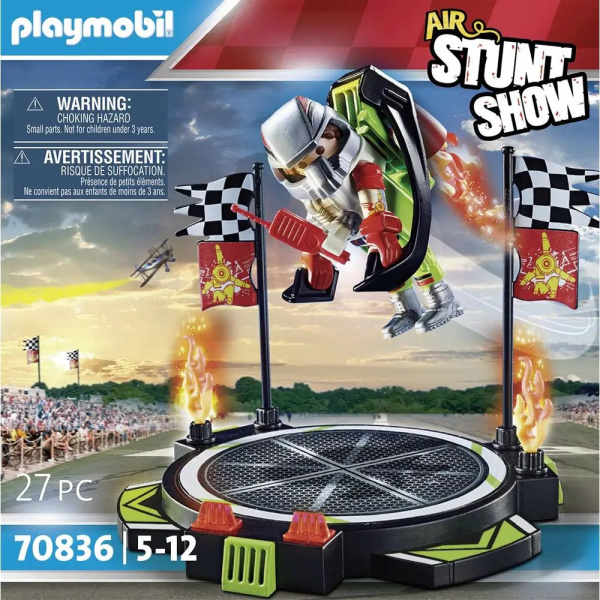 Air Stuntshow Jetpack-Flieger