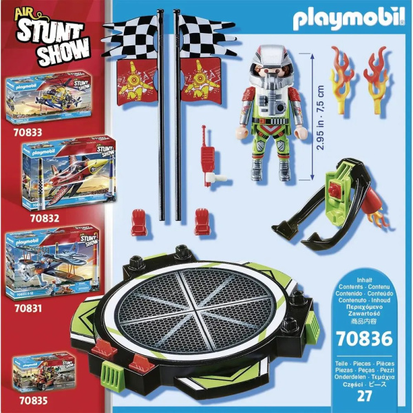 Air Stuntshow Jetpack-Flieger