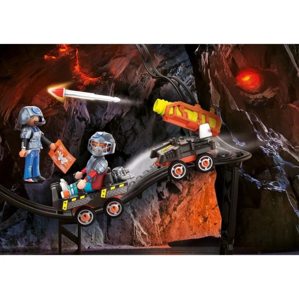 Dino Rise Dino Mine Raketenkart