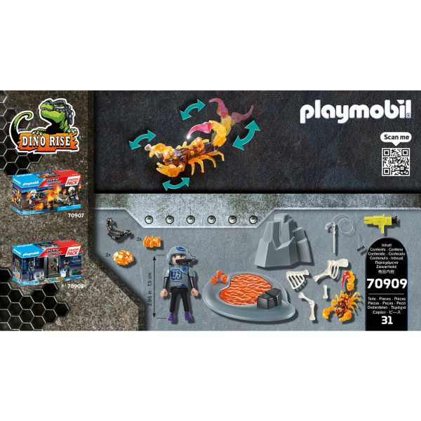 Dino Rise Starter Pack Kampf gegen den Feuerskorpion