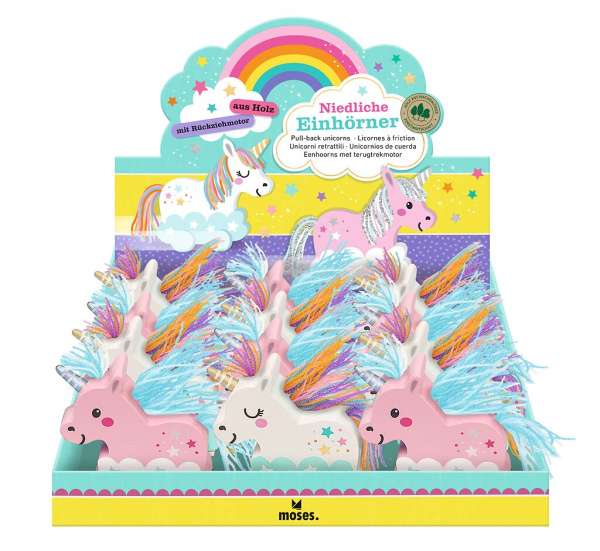 Einhorn mit Rückzug