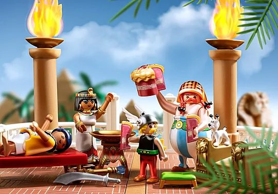 Asterix Pyradonis vergiftete Torte