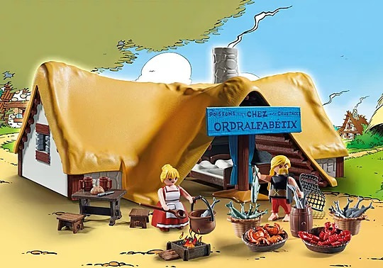 Asterix Hütte des Verleihnix