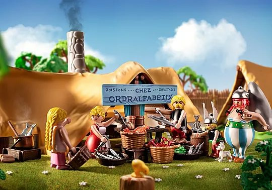 Asterix Hütte des Verleihnix