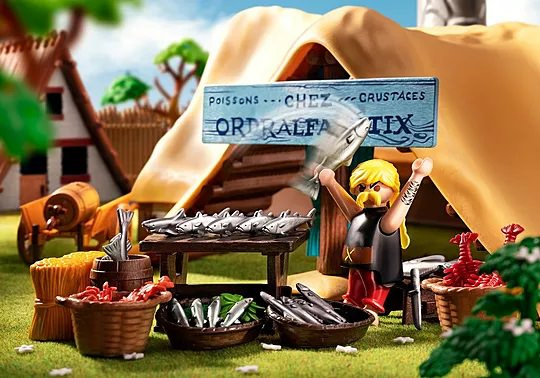 Asterix Hütte des Verleihnix