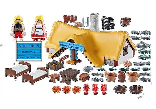 Asterix Hütte des Verleihnix
