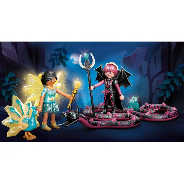 AYUMA Crystal Fairy und Bat Fairy mit Seelentieren