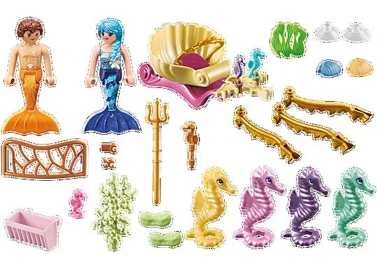 Princess Magic Meeresbewohner mit Seepferdchenkutsche