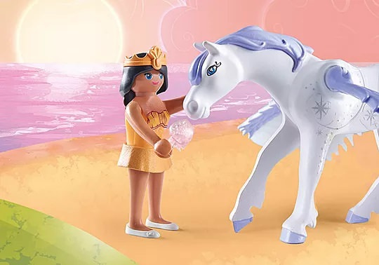 Princess Magic Himmlischer Pegasus mit Regenbogen