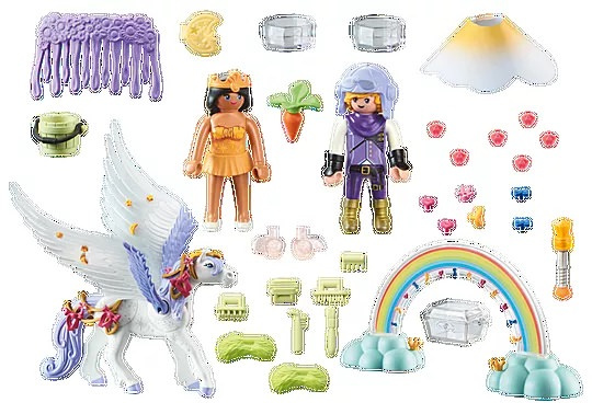 Princess Magic Himmlischer Pegasus mit Regenbogen