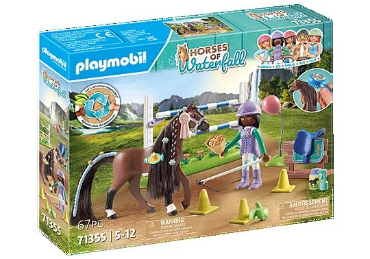 Horses of Waterfall Zoe & Blaze mit Turnierparcours
