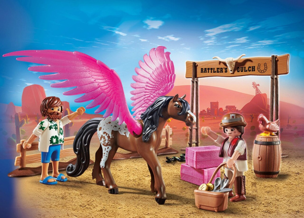 The Movie Marla, Del und Pferd mit Flügeln