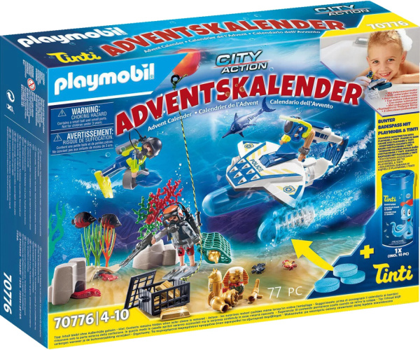 City Action Adventskalender Badespaß Polizeitauchei